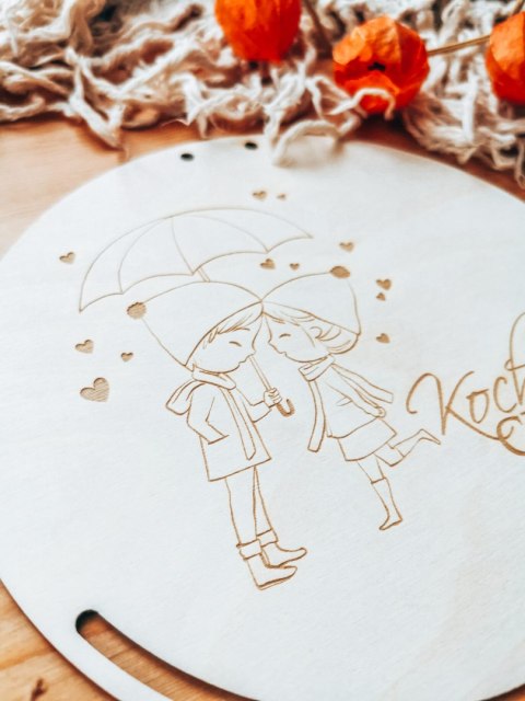 Baza do makramy - Zakochana Para (4 wzory)