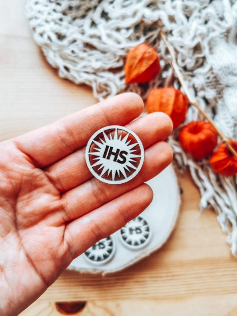 DEKOR 001 - hostia 3cm (10szt) - wzór 1 (DK-001)