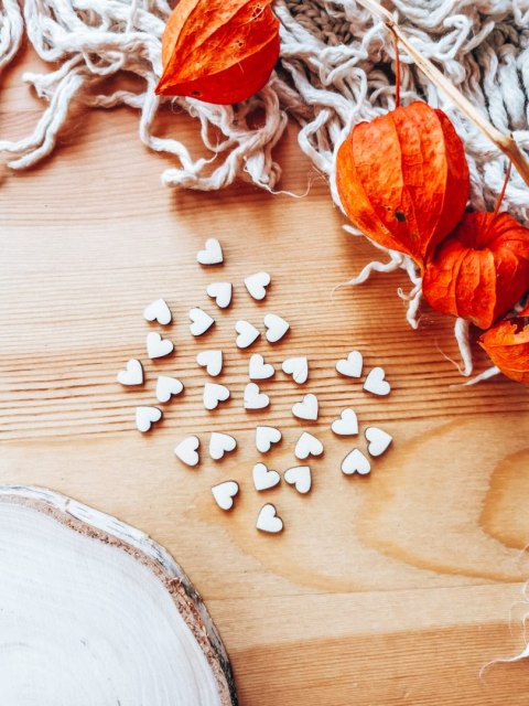 DEKOR 003 - serce 1cm (30szt) (DK-003)