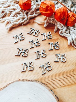 DEKOR IHS 3cm (10szt) - wzór 2 (DK-011)