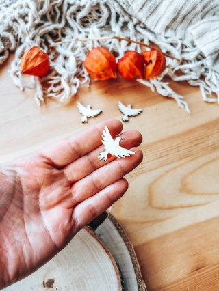 DEKOR gołąbek 2-5cm (5szt) - wzór 3 (DK-027)