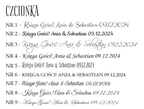 Księga Gości z drewnianą okładką - napis 3d - gołąbki 01 (album na zdjęcia)