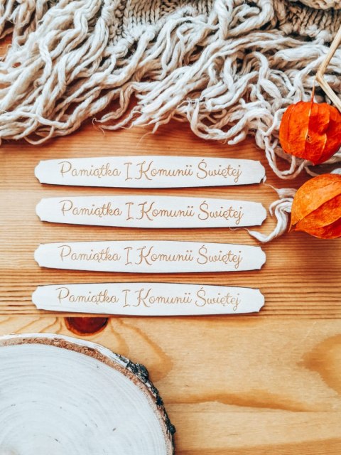 Pamiątka I Komunii Świętej - TABLICZKA (4szt) 10cm/12cm/14cm (8 wzorów) - - - (Pierwsza Komunia Święta)