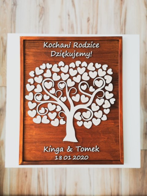 Podziękowanie dla Rodziców - obraz Drzewo