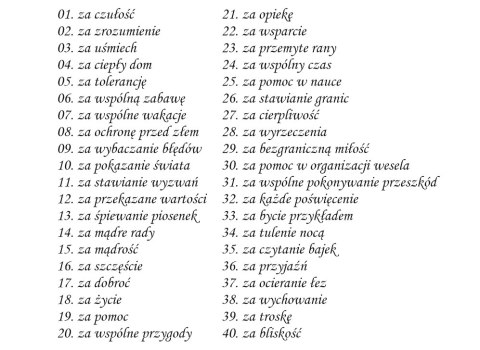 Podziękowanie dla Rodziców - obraz Drzewo