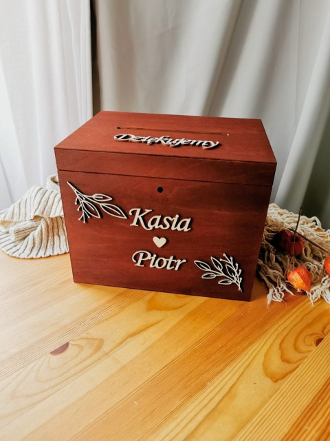 Pudełko na koperty - gałązki 01