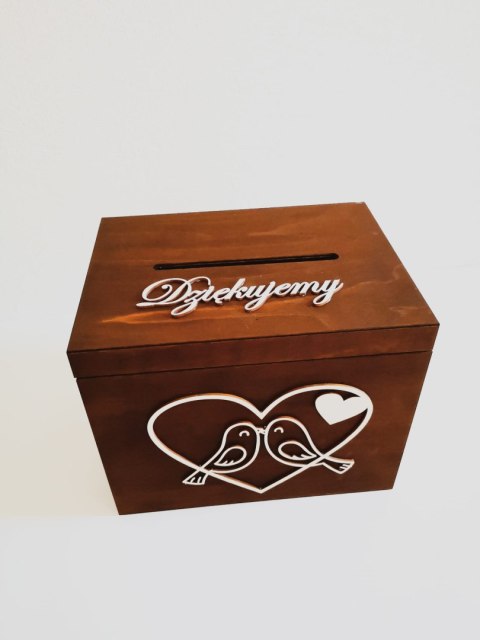 Pudełko na koperty - gołąbki 01