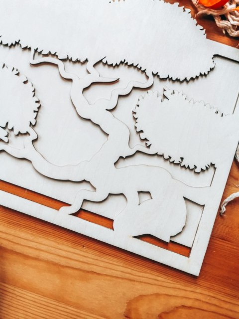 Ramka - drzewo bonsai (2 wzory)