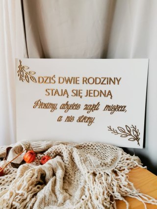 Tablica Powitalna - GAŁĄZKI 01