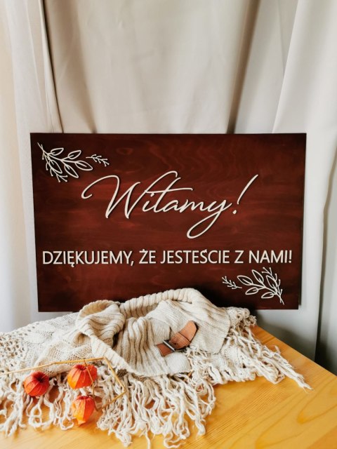 Tablica Powitalna - GAŁĄZKI 01