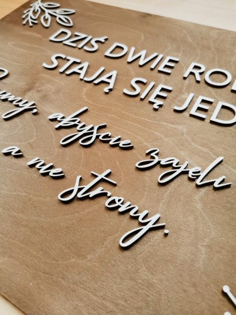 Tablica Powitalna - GAŁĄZKI 01