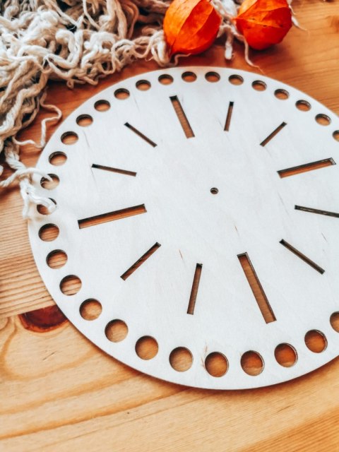 Tarcza zegara 001 - minimalistyczna (4 wzory)