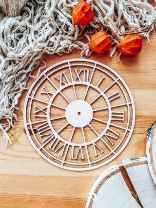 Tarcza zegara 002 - geometryczna (4 wzory)