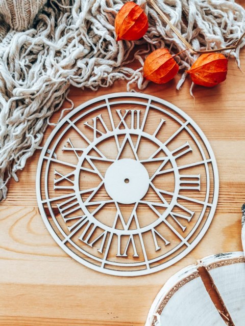 Tarcza zegara 002 - geometryczna (4 wzory)