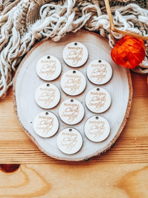 Zawieszka 3-5cm (10szt) - Chrzest Święty