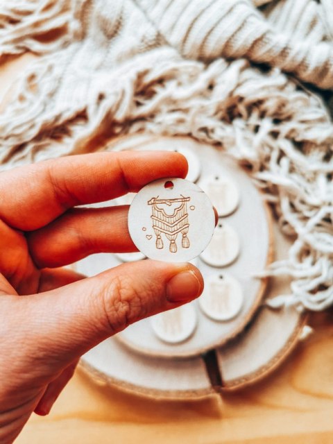 Zawieszka 3-5cm (10szt) - hand made (10 obrazków)