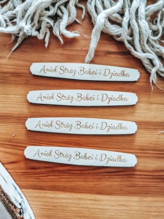 Anioł Stróż Babci i Dziadka - TABLICZKA (4szt) 10cm/12cm/14cm - (8 wzorów) - - - (Dzień Babci i Dziadka Dla Dziadków)