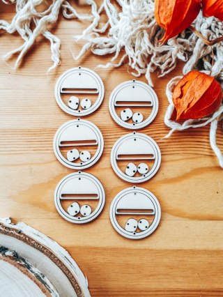 Baza do kolczyków (18szt) - Koło 3w1 - kolczyki