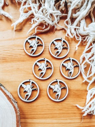 Baza do kolczyków (6szt) - Wróżka 01 - kolczyki