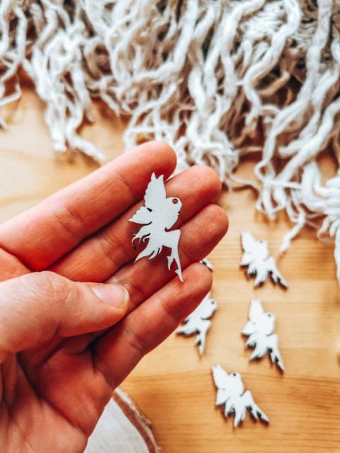 Baza do kolczyków (6szt) - Wróżka 04 - kolczyki