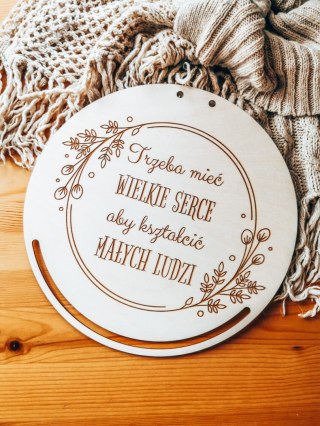 Baza do makramy - WIANEK - Sentencja na Dzień Nauczyciela