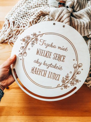 Baza do makramy - WIANEK - Sentencja na Dzień Nauczyciela