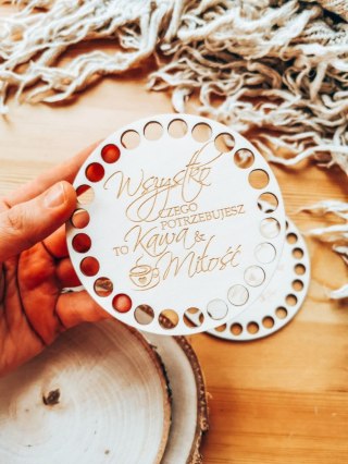 Baza do podstawki, tacy, koszyka (2szt) - Wszystko czego potrzebujesz (podstawka na kubek, koszyk, taca)