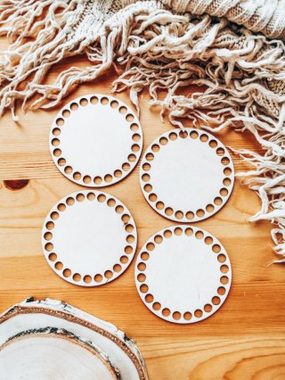 Baza do podstawki, tacy, koszyka (4szt) - pełna, podstawowa (podstawka na kubek, koszyk, taca)