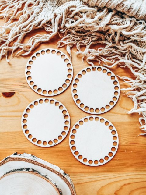 Baza do podstawki, tacy, koszyka (4szt) - pełna, podstawowa (podstawka na kubek, koszyk, taca)