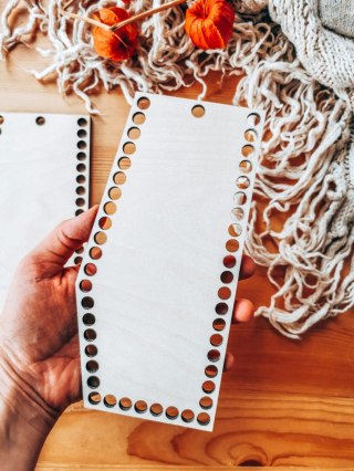 Boki do torebki 10x20cm 2szt - kuferek 01 - pełne (baza do torby, brzegi)