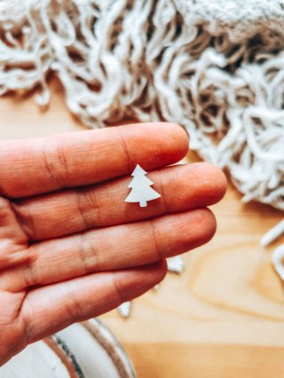 DEKOR choinka ok. 1,5cm MIX losowy (20szt) - (DK-047)