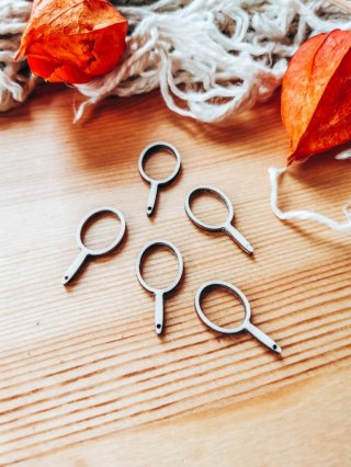 DEKOR lusterko 3-5cm (5szt) - wzór 1 (DK-037)