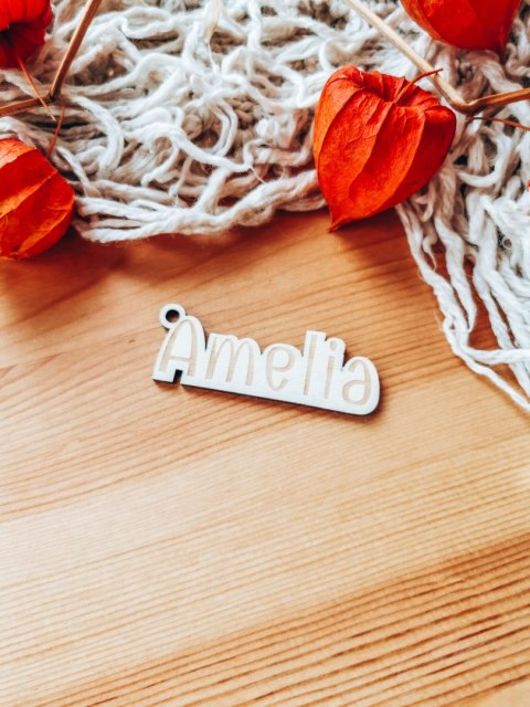 Dekory scrapki do metryczki - Imię - metryczka