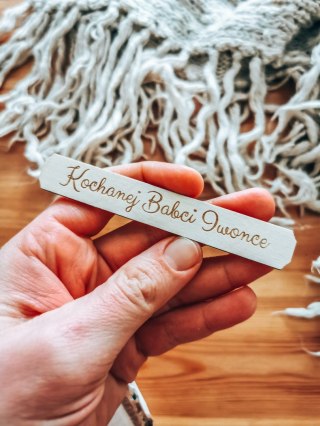 Dowolny tekst DZIEŃ BABCI I DZIADKA - TABLICZKA (1szt) 10cm/12cm/14cm - (8 wzorów)