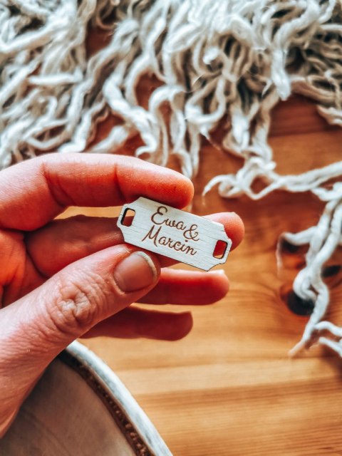 Łącznik do bransoletki /naszyjnika (1szt) - IMIONA / IMIĘ - - - (bransoletka, naszyjnik, kolia, baza do kolii, Walentynki)