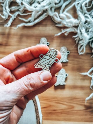 Łącznik do bransoletki /naszyjnika (4szt) - SOWA - - - (bransoletka, naszyjnik, kolia, baza do kolii)