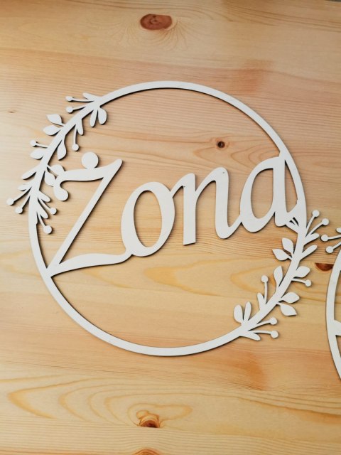 Obręcz (1szt) - Mąż Żona (oddzielnie) - wzór Wianek 04