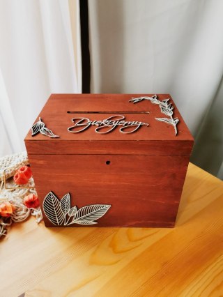 Pudełko na koperty - Botanical (5 wzorów)