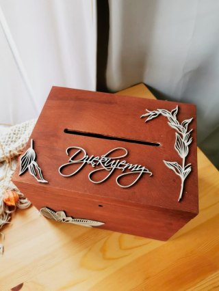 Pudełko na koperty - Botanical (5 wzorów)