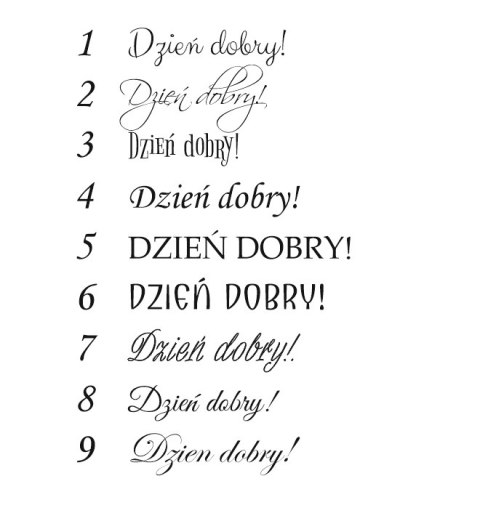 Tablica do wianka (1szt) - Dzień dobry! (tabliczka do wieńca, koło na wianek, baza na wieniec z kwiatów)