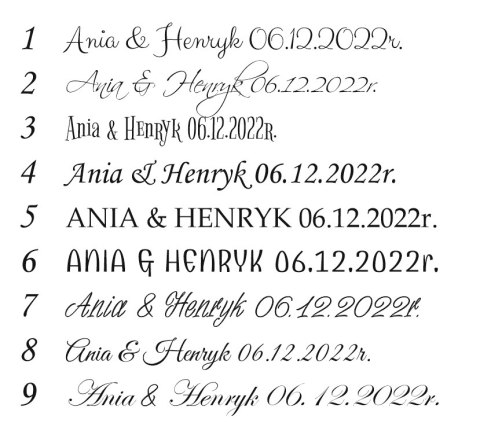 Tablica do wianka (1szt) - rocznica, pamiątka ślubu (tabliczka do wieńca, koło na wianek, baza na wieniec z kwiatów)