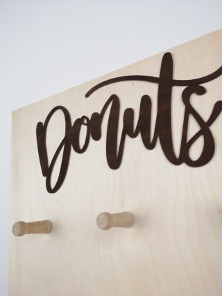 Tablica na Donuty (Donaty, Pączki, Donuts, Słodki Stół)