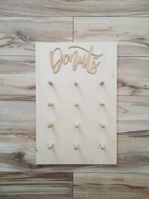 Tablica na Donuty (Donaty, Pączki, Donuts, Słodki Stół)