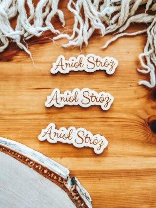 Anioł Stróż - TABLICZKA po obrysie (3szt) wys. 2cm (8 wzorów) - - - (aniołek)