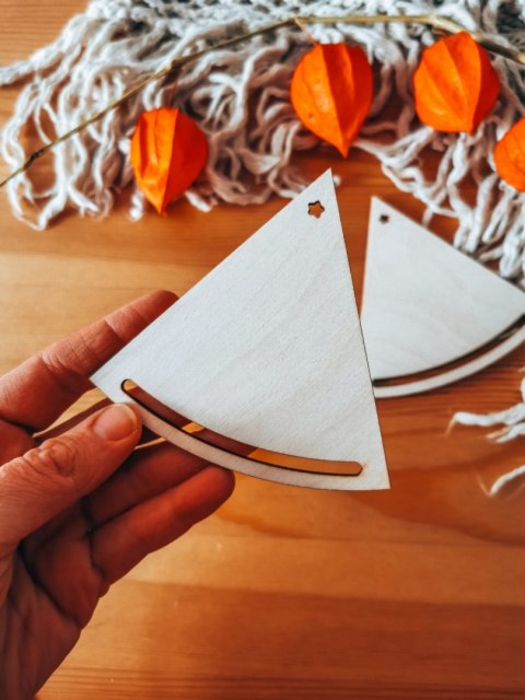 CHOINKA 02 - zawieszka (2szt) (10cm) - do ozdabiania