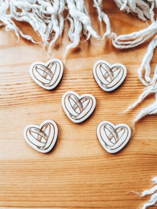 DEKOR obrączki 3-5cm (5szt)