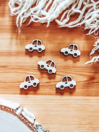 DEKOR samochód 3-5cm (5szt) - wzór 1 (DK-039)