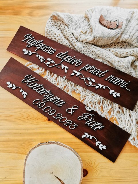 Drewniane tablice rejestracyjne - WZÓR 12 - - - (PEŁEN WZORNIK)