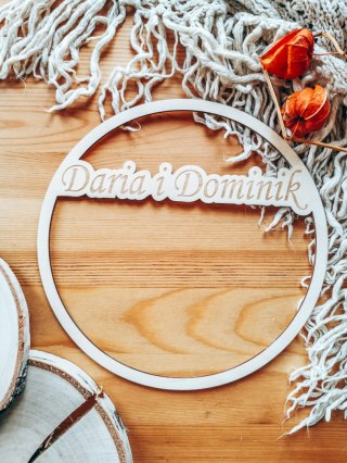 IMIONA grawer - (1szt) - koło obręcz baza do łapacza snów makramy makatki - - - (łapacz snów, makrama, makatka) (1)