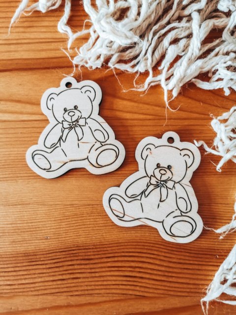 MIŚ 01 - medal 7cm (2szt) - - - (zawieszka, odznaka)